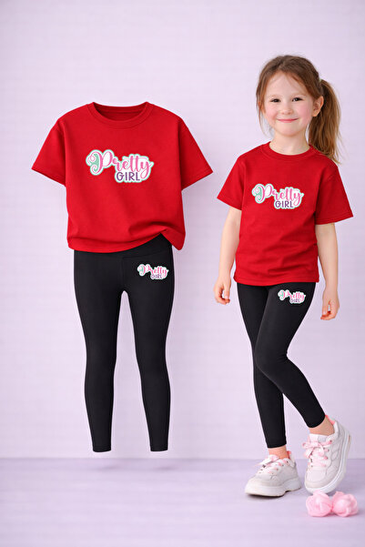 LORVEX Κολάν - Σετ μπλουζάκι για μαμά και κόρη, 100% βαμβακερό, ελαστικό, άνε...