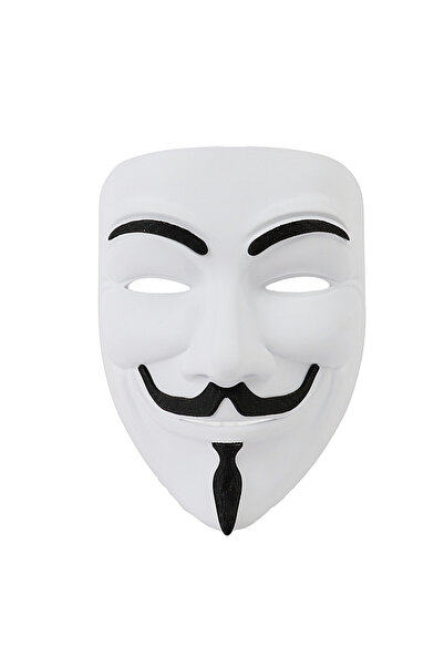 MiniKids Ανώνυμη (μάσκα ομάδας χάκερ) μάσκα Χάλογουιν, ανθεκτική, από χοντρό ...