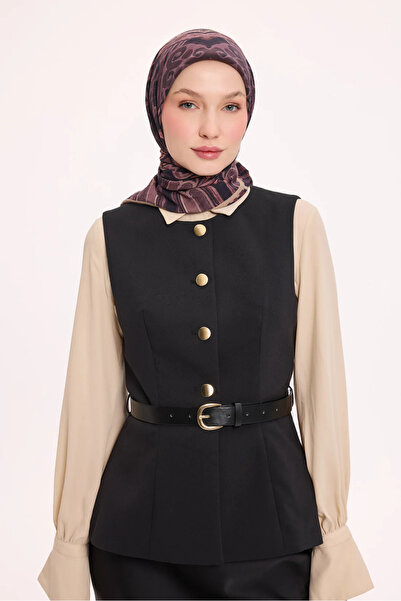 Silk Home Φουλάρι από βισκόζη βελόρα με αρχαία μοτίβα τεσσάρων εποχών 6421-26