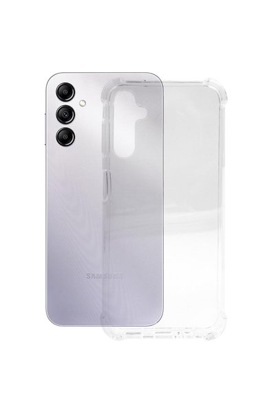 SILKASE Husa pentru Samsung Galaxy A14 5G, AntiShock, silicon transparent