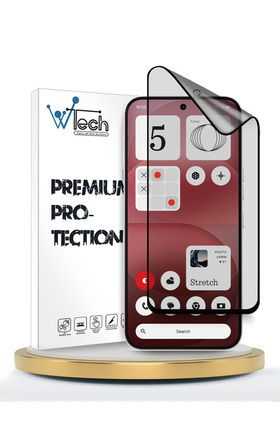Wtech واقي شاشة نانو سيراميك فاخر لهاتف Nothing Phone (4a) Pro 5G 2026، غطاء ...