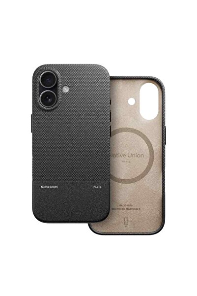 Native Union (RE) Κλασική προστατευτική θήκη για iPhone 17, μαύρη
