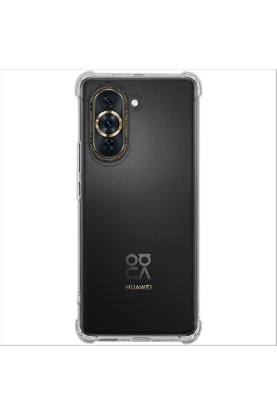 SILKASE Αντικραδασμική θήκη για Huawei Nova 10 Pro, προστασία κάμερας, διαφαν...