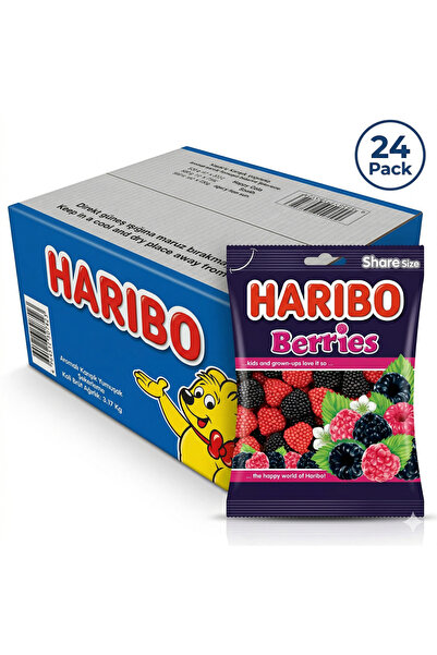 Haribo Ζελεδάκια Φρούτων Χαλάλ |   24x70γρ Οικονομική συσκευασία σε μεγάλη πο...