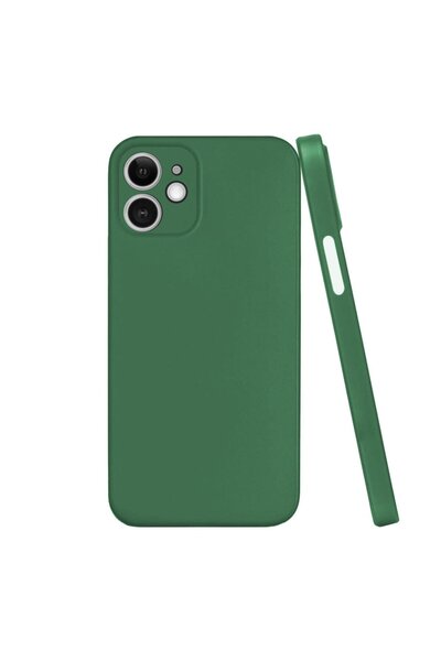 SILKASE Husa 0.3mm compatibila cu Apple iPhone 12 Mini, SILKASE, subtire, cul...