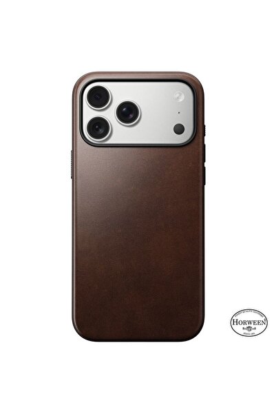 Nomad Husa de protectie din piele Horween Modern pentru iPhone 17 Pro Max, ma...