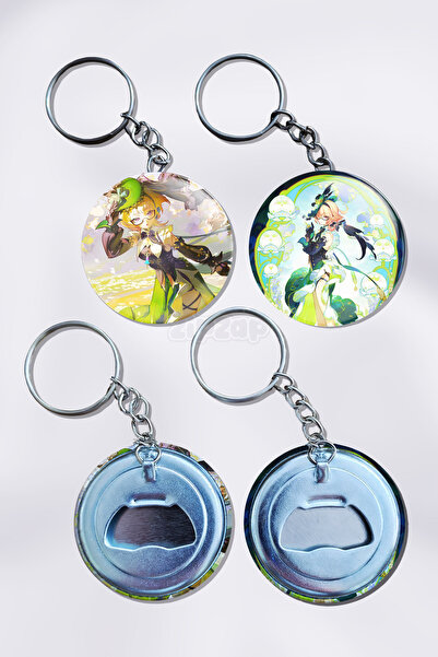 ZipZap Emilie Genshin Impact Διακοσμητικό Μπρελόκ για Τσάντα (2 ΤΕΜ)