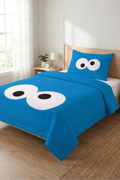 Evmila Χαριτωμένο σετ για παιδικό δωμάτιο με σχέδια ματιών - Μοντέρνο διακοσμ...