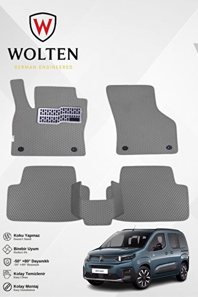 w wolten german engineered BERLİNGO-CİTROEN-(2019-sonrası) İÇİN EVA İÇ PASPAS...