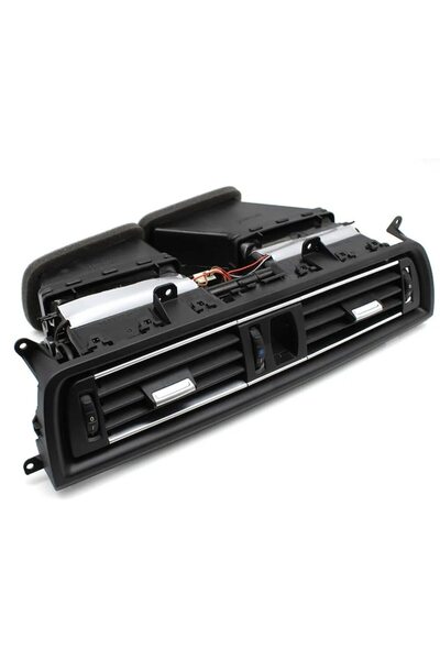 INGENIO Grila Centrala Ventilatie Completa insertie Chrome, INGENIO, compatibila BMW F10 F11 F10 LCI F11 LCI