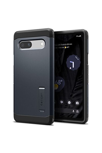 Spigen Ανθεκτική θήκη Armor για Google Pixel 7a, σκούρο μεταλλικό γκρι