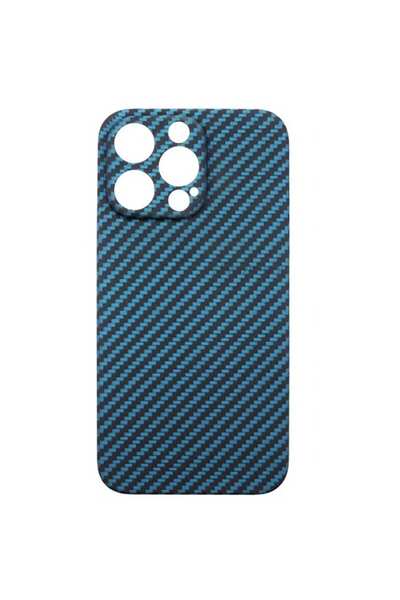 SILKASE Husa fibra de carbon pentru Apple iPhone 13 Pro, protectie camera, al...