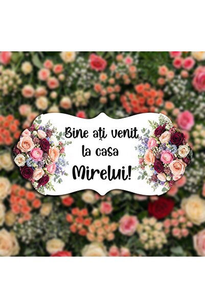 Bello Carino High quality decoration products plăcuțe " Bine ați venit la Cas...