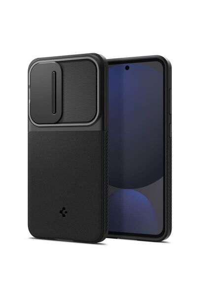 Spigen Θήκη Optik Armor για Samsung Galaxy S24 FE, μαύρη