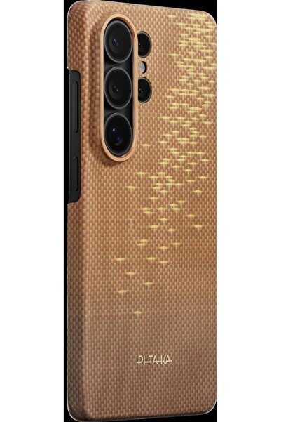 PITAKA Θήκη Edge για Samsung Galaxy S26 Ultra, Χρυσή Λάμψη