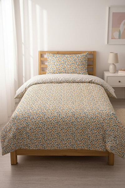 Evmila Daisy Floral Mini Patterned Children's Pique Set-Nostalgic Spring Scan...