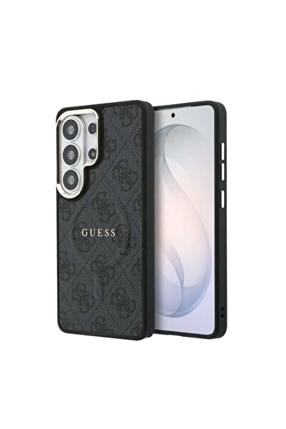 Guess Μαγνητική Δερμάτινη Θήκη 4G με Χρυσό Πλαίσιο για Samsung Galaxy S26 Ult...