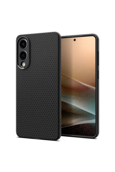 Spigen Liquid Air case for Samsung Galaxy S25 Edge, matte black