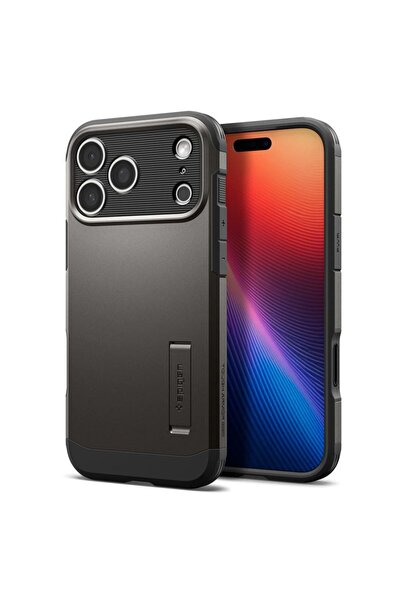 Spigen Husa ultra-rezistenta Tough Armor T MagSafe pentru iPhone 17 Pro, gunm...