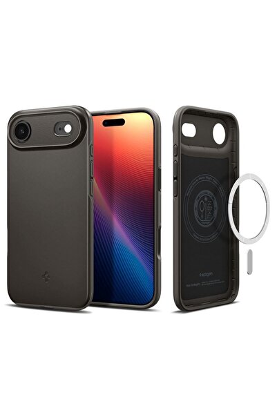Spigen Husa subtire Thin Fit MagSafe pentru iPhone Air, gunmetal