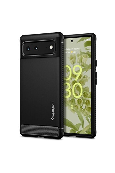 Spigen Защитен калъф Rugged Armor за Google Pixel 6, черен