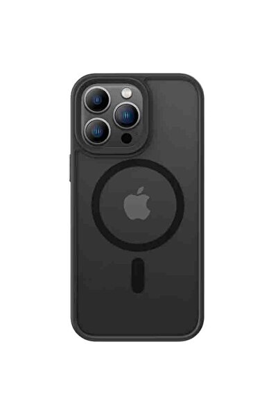 SILKASE Υβριδική θήκη MagSafe, για Apple iPhone 15 Pro, δακτύλιος προστασίας ...