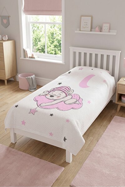 Evmila Σετ Πικέ για μωρά με αστέρια και αρκουδάκι που κοιμάται - Καπιτονέ κάλ...