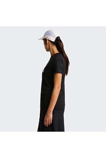 THE NORTH FACE W EVOLUTION HALF DOME SLIM SHORT SLEEVE Kadın Tişört NF0A8FX6JK31 Siyah-M