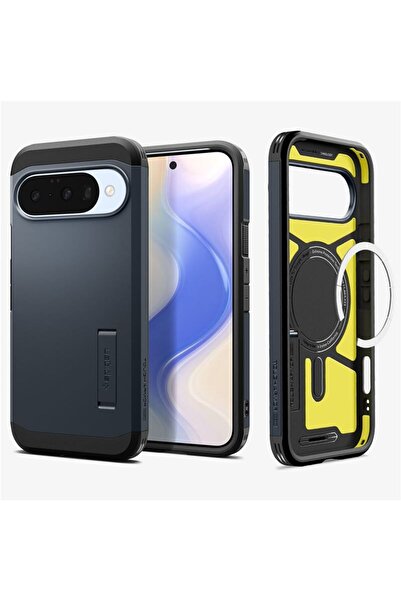 Spigen Калъф Tough Armor MagSafe за Google Pixel 10 Pro/Pixel 10, метален сляпен