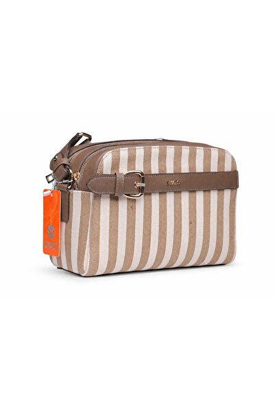 WİKİDAYS.S MODA TRENDİ Women's Cross Shoulder Bag Canvas Fabric Multi-Compart...