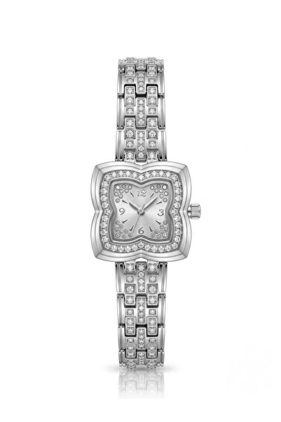 LOLLY STORE Women's Silver Wrist Watch