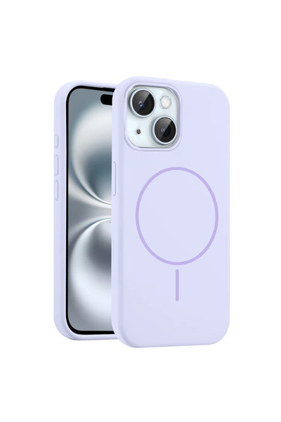 halkhouse İphone 14 & İphone 13 Kılıf Kamera Korumalı Mage Safe Özellikli Jok...