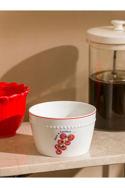 LC Waikiki Sparkling Choices Tomato Printed Porcelain Bowl 11 cm from Shining...