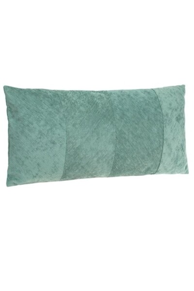 OEM Decorative Pillow, Chenille with Stripe Pattern, Mint Green, 70 x 30cm