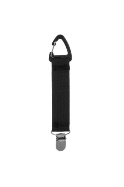 OEM Μαύρος γάντζος/κλιπ για βαλίτσα και καπέλο, 17 εκ.