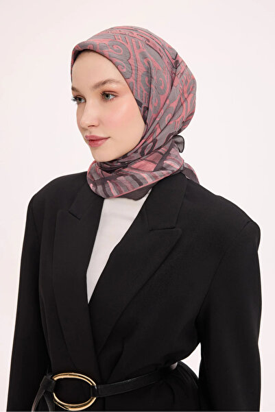 Silk Home Φουλάρι από βισκόζη βελόρα με αρχαία μοτίβα Four Seasons 6419-05