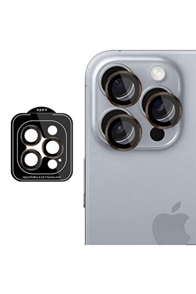 3MK Προστατευτικό φακού κάμερας για iPhone 16 Pro / 16 Pro Max, από γυαλί, Le...