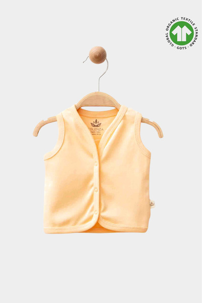 Solemini Sunlight Yellow Organic Cotton Baby Vest