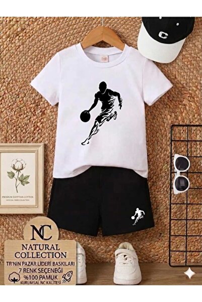 Nice Clothes ΚΑΛΟΚΑΙΡΙΝΟ ΠΑΙΔΙΚΟ ΜΠΛΟΥΖΑΚΙ ΚΑΙ ΣΟΡΤΣ UNISEX (ΜΑΥΡΟ ΜΠΕΣΤΕΡΝΤ)