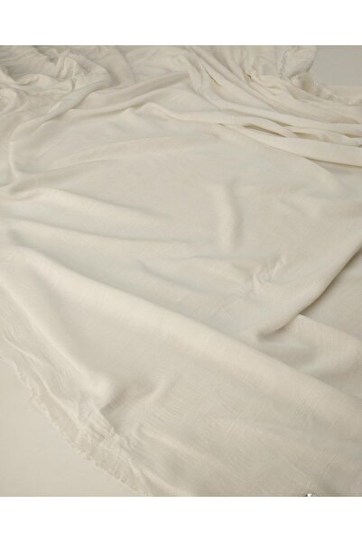 Kumaş Parça Ύφασμα 100% βισκόζη σε χρώμα εκρού 135x110 εκ.