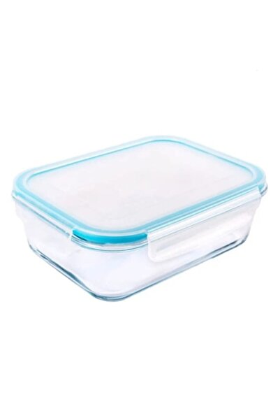 OEM Γυάλινο δοχείο τροφίμων με πλαστικό καπάκι