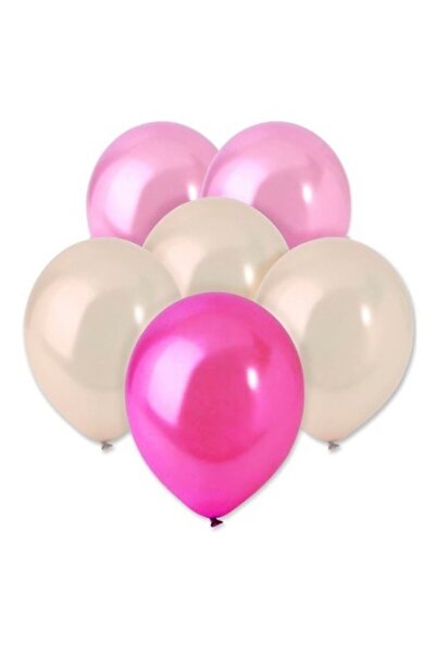 OEM Σετ 20 Μπαλονιών για Πάρτι ή Επετείους, Ροζ, 30 εκ.