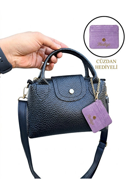 İKRA ÇANTA Γυναικεία τσάντα χειρός και ώμου με λαβή από τεχνητό δέρμα και μακ...