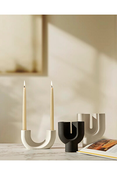 Paşabahçe Linea Ceramic Decorative Vase S