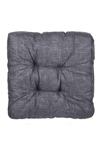 OEM Μαξιλάρι Καθίσματος ή Δαπέδου με Λαβή και Δύο Όψεις, Ανθρακί, 40x40x9εκ.