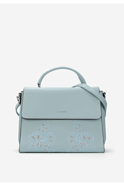 B T Shoes Silvia Rosa 5960 blue handbag