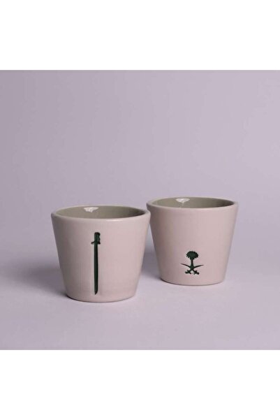 Tajseed Coffee Cup - White