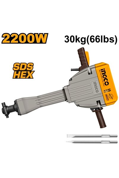 Ingco Βιομηχανικό Σφυρί Κατεδάφισης 2200 W PDB 22001