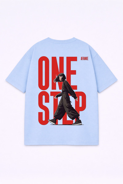 LORVEX Unisex Oversize T-Shirt 100% βαμβακερό T-Shirt με στάμπα, άνετη εφαρμο...