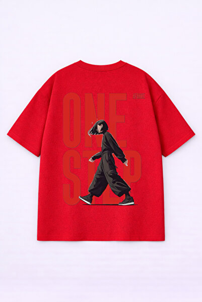 LORVEX Unisex Oversize T-Shirt 100% βαμβακερό T-Shirt με στάμπα, άνετη εφαρμο...